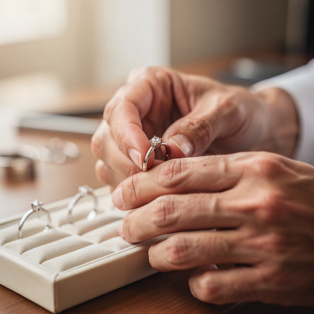 Bali Fine Jewelry collection of elegant promise rings in San Diego, symbolizing love and commitment